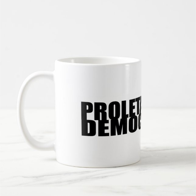 Proletarian Democracy Mug (Left)