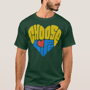 ProLife AntiAbortion Choose Life Heart T-Shirt