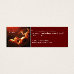 Prolife Card