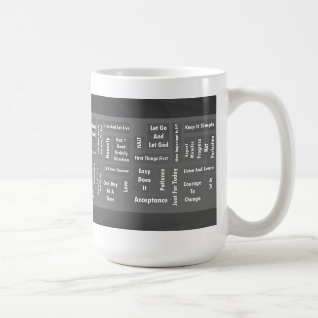 Prolific 12 Step Mug (Right)