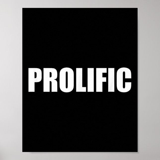 Prolific Insrational For Entrepreneurs  Poster (Front)