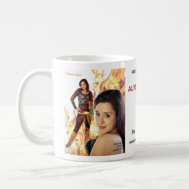 PROLOOK HOTSHOTS MODEL - ALYSSA MCKEE COFFEE MUG (Left)