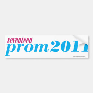 Prom 2011 - Aqua Bumper Sticker
