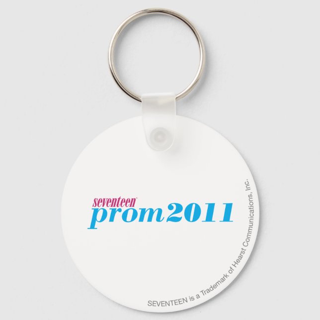 Prom 2011 - Aqua Keychain (Front)