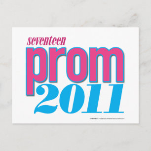 Prom 2011 - Aqua Postcard