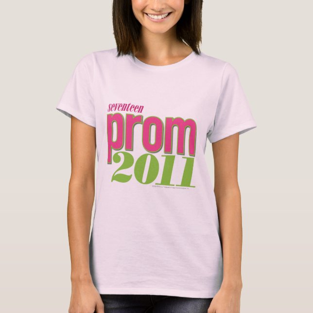 Prom 2011 - Green T-Shirt (Front)