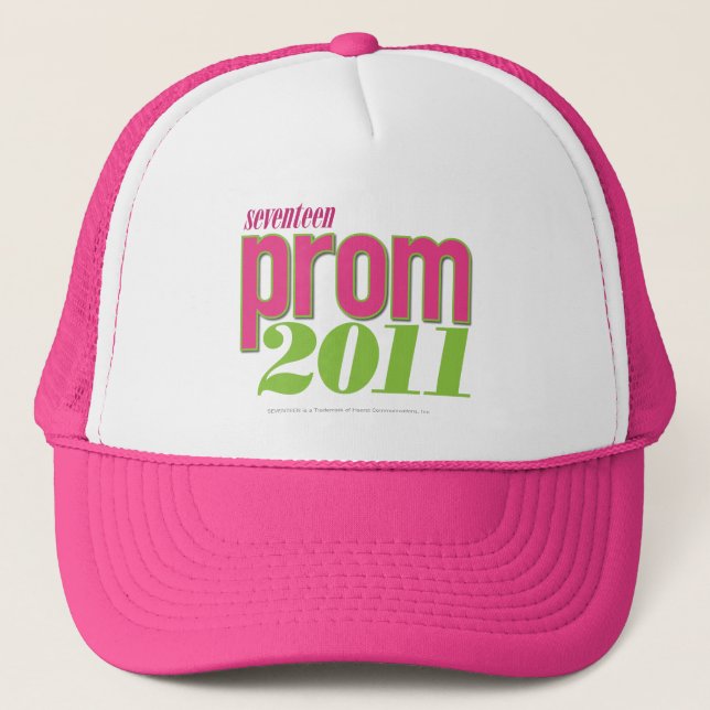 Prom 2011 - Green Trucker Hat (Front)