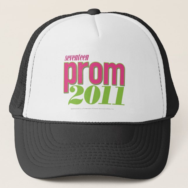 Prom 2011 - Green Trucker Hat (Front)