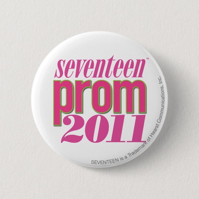 Prom 2011 - Lt. Pink 2 Inch Round Button (Front)