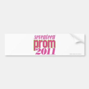 Prom 2011 - Lt. Pink Bumper Sticker