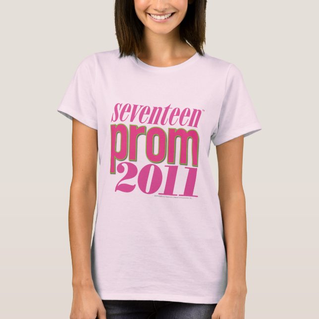 Prom 2011 - Lt. Pink T-Shirt (Front)