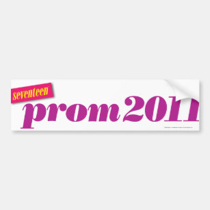 Prom 2011 - Purple Bumper Sticker
