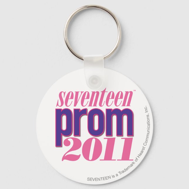 Prom 2011 - Purple Keychain (Front)