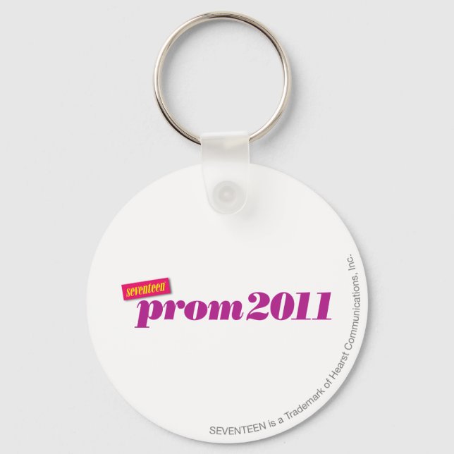 Prom 2011 - Purple Keychain (Front)