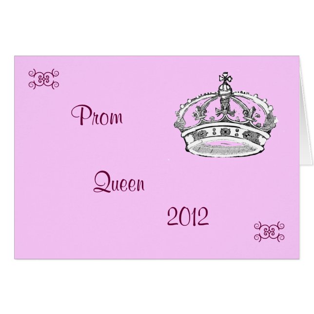 Prom Card (Front Horizontal)