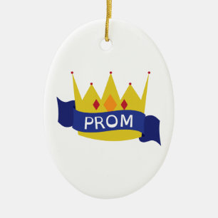 Prom Ceramic Ornament