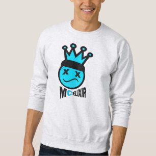Prom King Signature Logo - Ocean Blue Sweatshirt