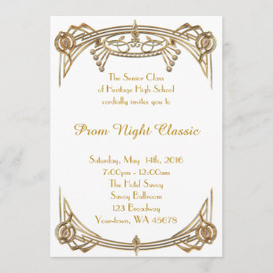 Prom Night Classic Invitation