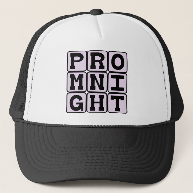 Prom Night, High School Celebration Trucker Hat (Front)