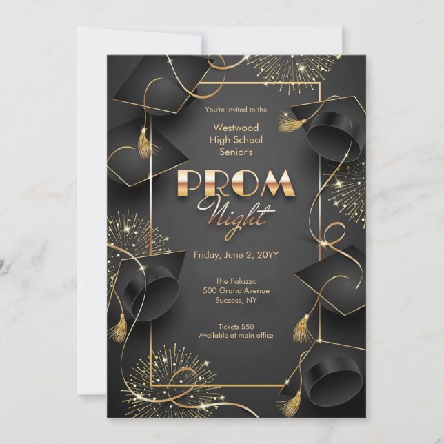 Prom Night Invitations (Front)