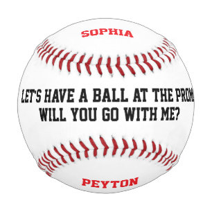Prom Proposal Promposal Baseball