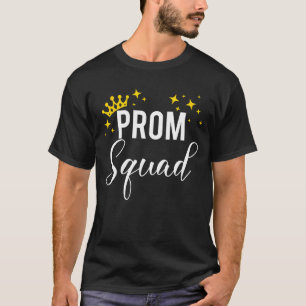 Prom Squad Senior 2023 Prom Graduation Matching Pa T-Shirt