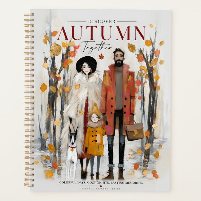 Promenade Automnale en Famille Souvenir (Devant)