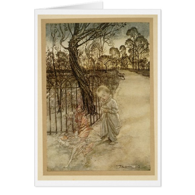 Promenade de jardins de Kensington (blanc à (Devant)