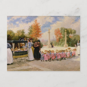 Promenade des Enfants Postcard
