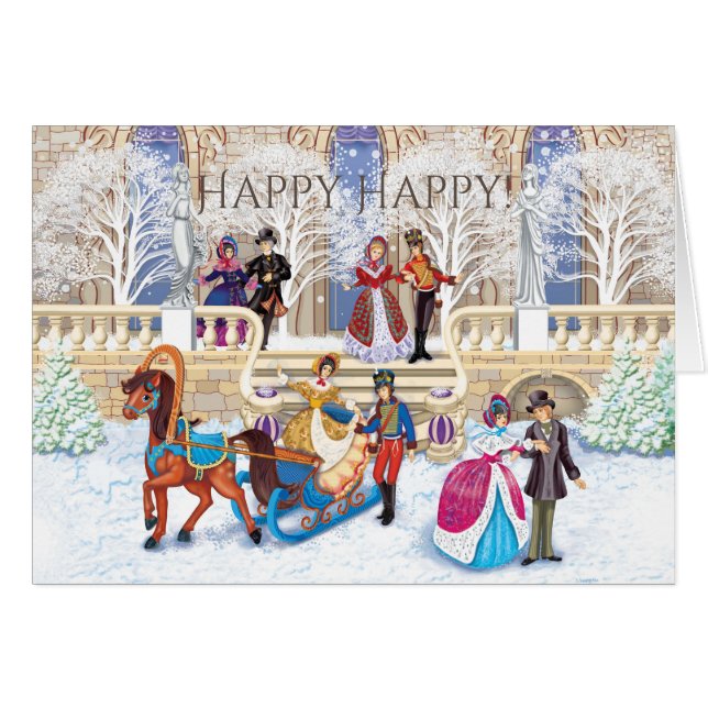 Promenade hivernale (Devant horizontal)