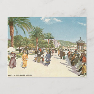 Promenade in Nice Postcard