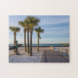 Promenade Pavée À Pensacola Beach Jigsaw Puzzle
