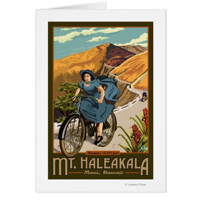 Promenades à vélo du mont Haleakala Hawaii (Devant)