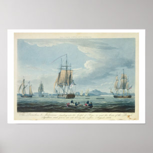 Prometheus and the Melpomene in the Gulf of Riga Poster