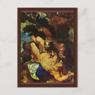 Prometheus Bound By Rubens Peter Paul Postcard