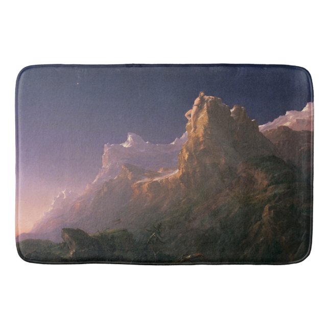Prometheus Bound (by Thomas Cole) Bath Mat (Front)