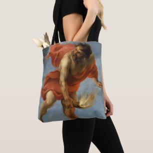 Prometheus Carrying Fire Tote Bag