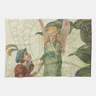 Promise - Courting an Angel Kitchen Towel
