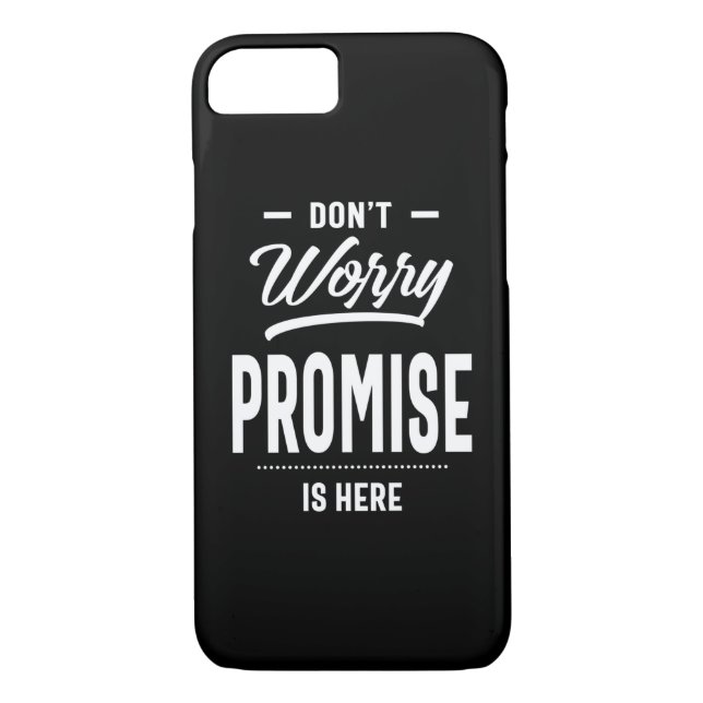 Promise Personalized Name Birthday Gift Case-Mate iPhone Case (Back)