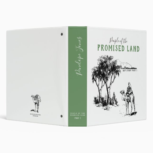 Promised Land Bible Study Binder (Background)