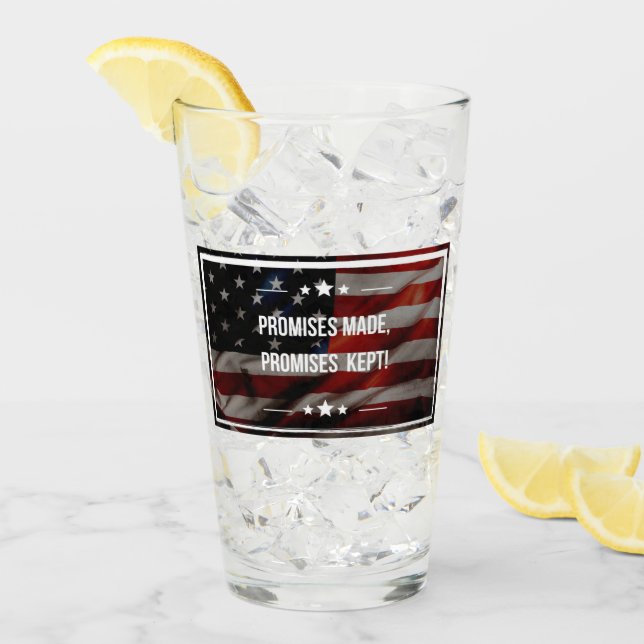 Promises Made Beer Glass (Front Ice)