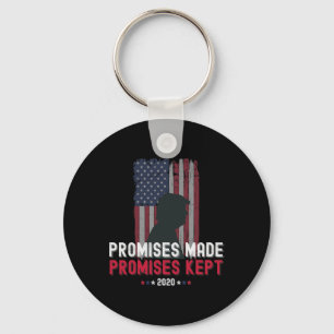 Promises Made Promises Kept Pro Trump 2020 With Mi Keychain