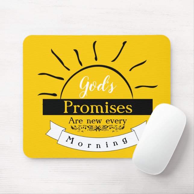 Promises  mouse pad (With Mouse)