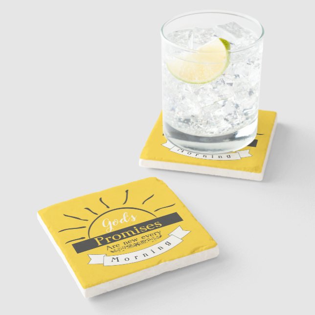 Promises  stone coaster (Side)