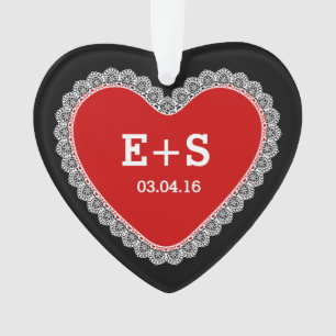 PROMO2 DIY Design Your Own COUPLES Ornament V01D