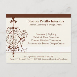 PROMO POSTCARD :: chandelier 1L