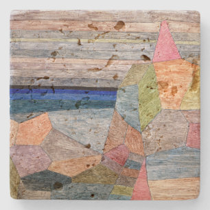 Promontorio Ph   Paul Klee   Stone Coaster