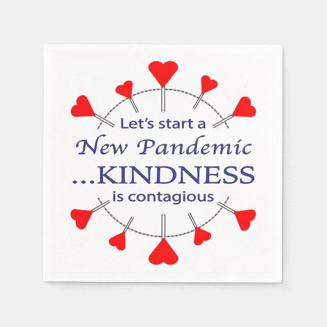 Promote Kindness Napkin (Front)