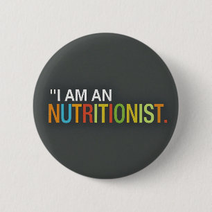 Promote Nutrition with Stylish Round 2 Inch Round Button