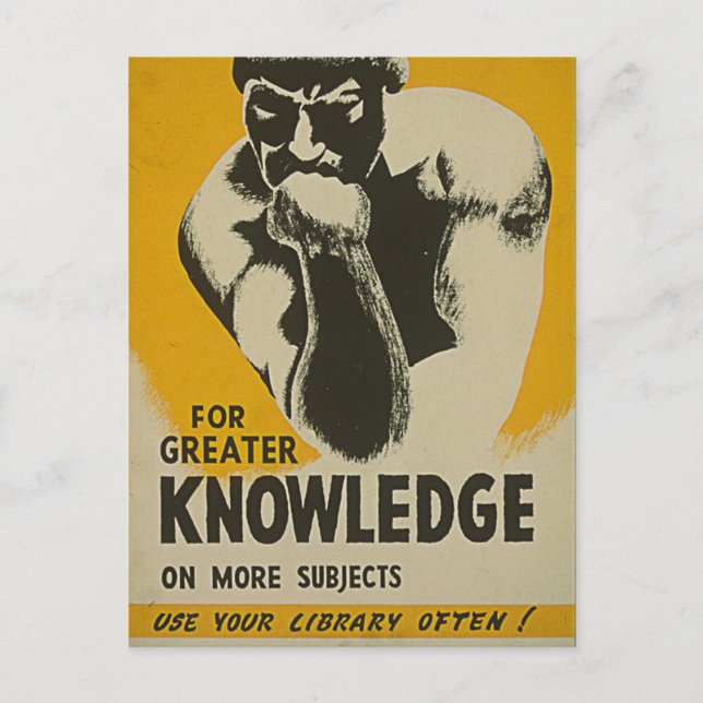 Promote Reading Print Postcard (Front)